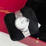 Cartier Ballon Bleu De 28/33mm 11 vs1.2 Diamonds Quartz Movement Women Watch